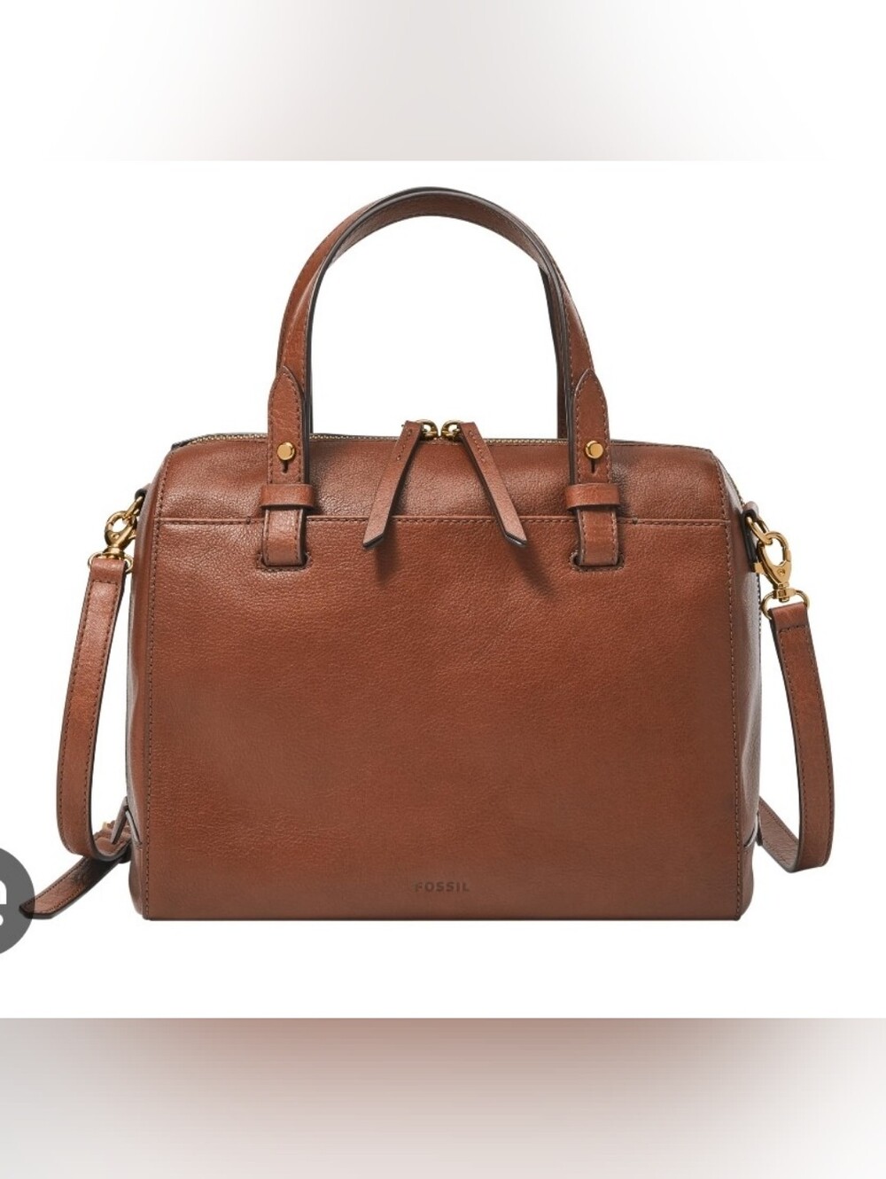 Fossil Leather Rachel Satchel Bag